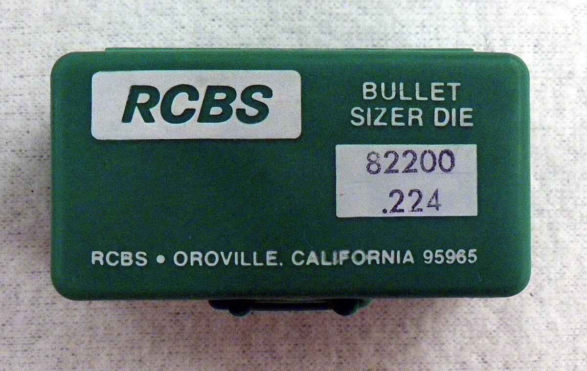 RCBS Bullet Sizer Die .224