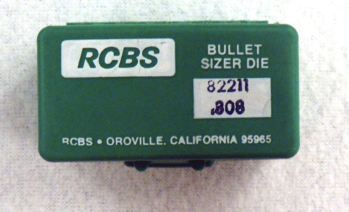 RCBS Bullet Sizer Die .308