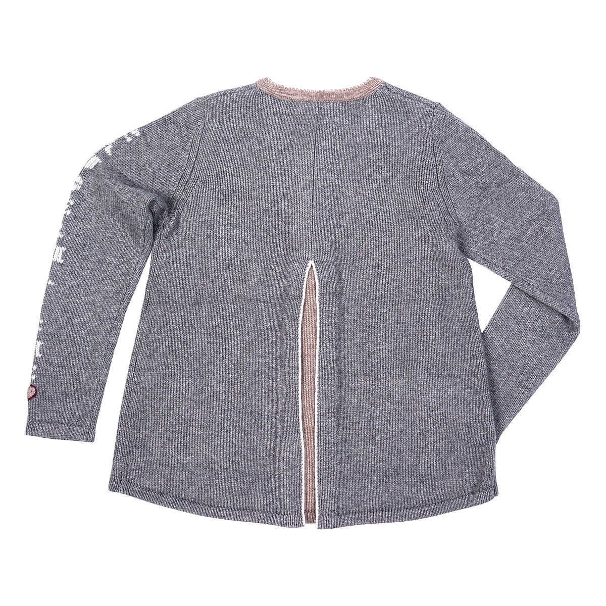 Zaubermasche Strickjacke mit Kellerfalte