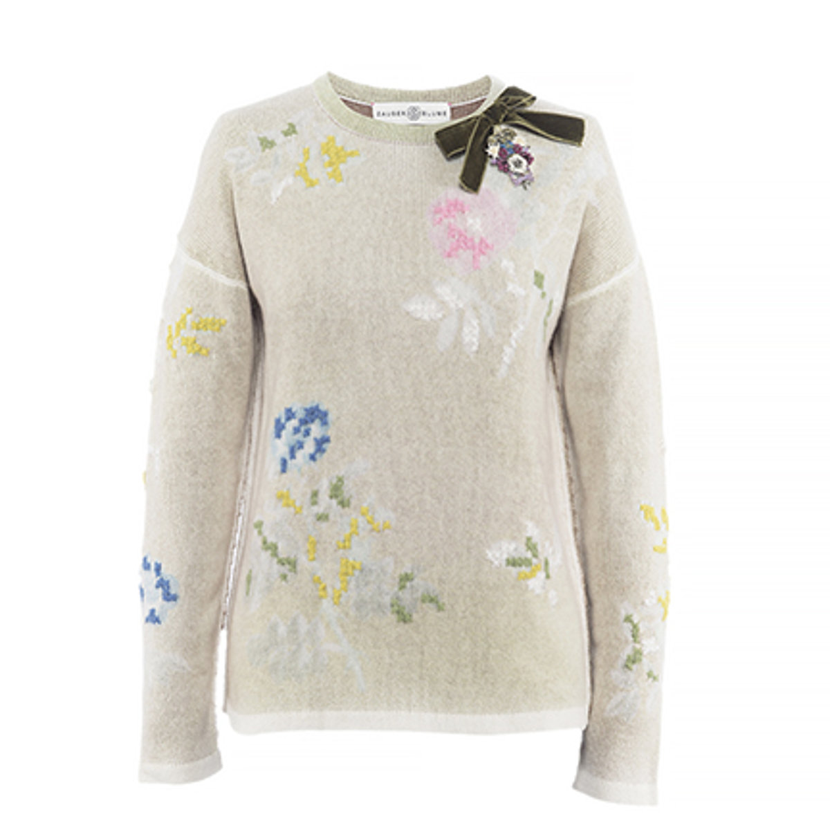 Zauberblume Pullover mit Schleife