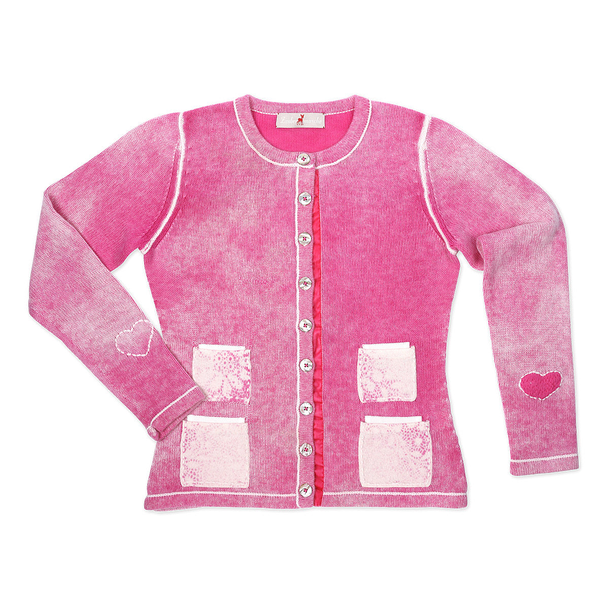 Zaubermasche Strickjacke pink