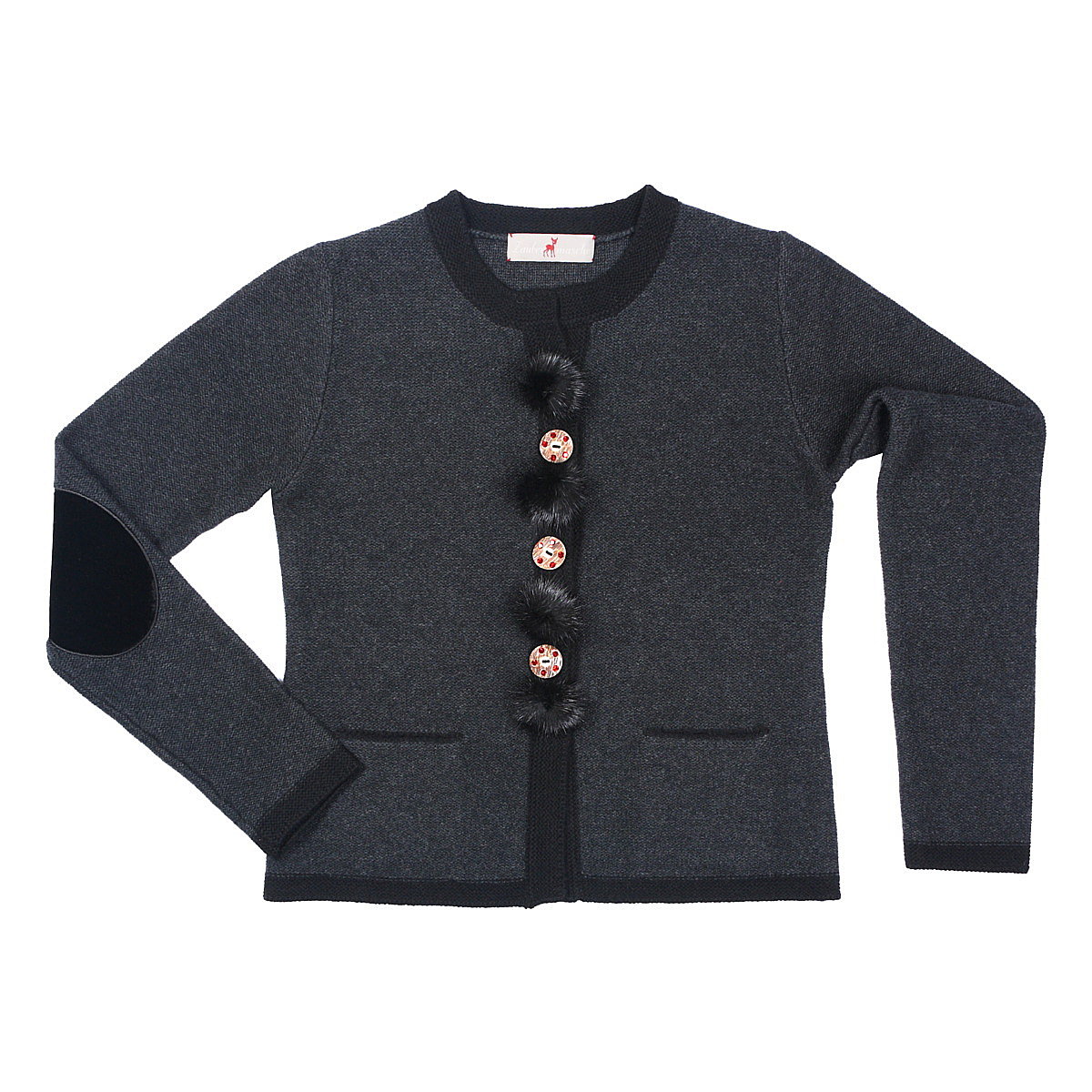 Zaubermasche Strickjacke Nerzleiste