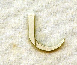 Abzugszngel Anschtz 1780-1781-1782 vernickelt