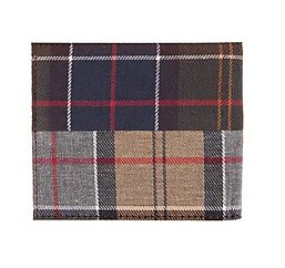 Barbour Mixed Tartan Billfold Wallet