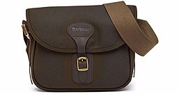 Barbour Wax Leather Cartridge Bag