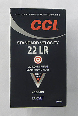 CCI .22lfb Standard Velocity 40grs.