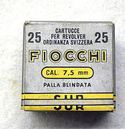 Fiocchi 7,5 Swiss Ordonance 107gr. VM