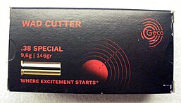 Geco .38 Spec. WC 146 grs. - Revolvermunition