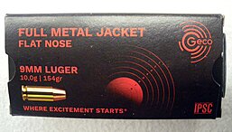 Geco 9 mm Luger VMF 154 gr. - Pistolenmunition