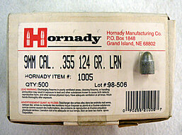 Hornady Geschosse .355 124gr - 500 Stck.