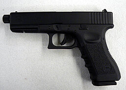 Glock 17 mit Gewinde - Co2 Pistole