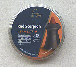 H&N Red Scorpion - Diabolo 4,5mm