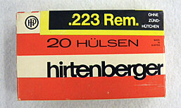 Hirtenberger Hülsen .223 Rem - 20 Stück