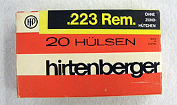 Hirtenberger Hlsen .223 Rem - 20 Stck