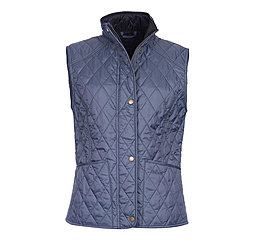 Barbour Summer Liddesdale Gilet mittelblau - Damenweste