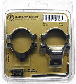 Leupold Quick Release QR Ringe Montage 30mm gekr�pft