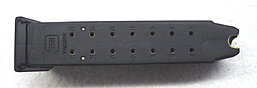 Magazin Glock 17 schwarzer Zubringer - gebraucht
