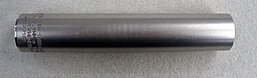 Pressluftkartusche Walther Compact Alu silber mit Manometer