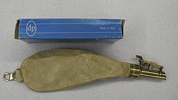 Pulversack aus Leder - Vorderlader
