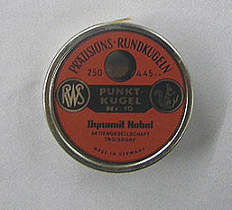 RWS Rundkugeln Nr. 10 4,45mm