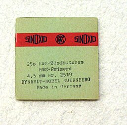 RWS 4,50 mm Nr. 2519 - Zndhtchen