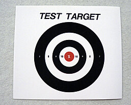 Zielscheibe Test Target (25 Stck.)