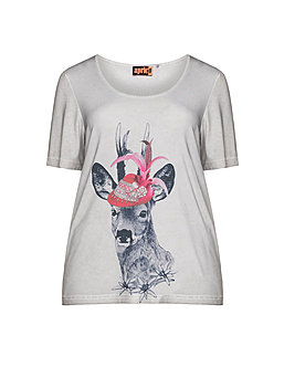 Aprico Damentrachteshirt mit Bock