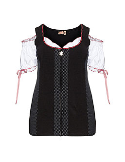 Aprico schulterfreies Damentrachtenshirt