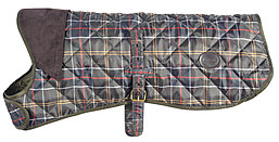 Barbour Tartan Dog Coat