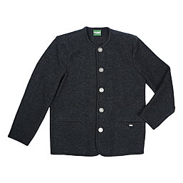 Geiger Herrenwalkjacke ohne Kragen