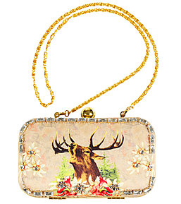 Lola Paltinger Tasche Clutch mit Strass