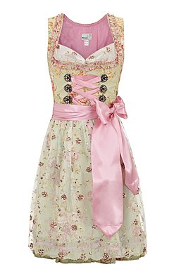 Marjo Mididirndl Blumenmuster