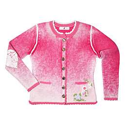 Zaubermasche Strickjanker Hirschkopf pink