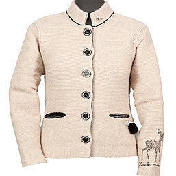 Zaubermasche Strickjacke Uni sand